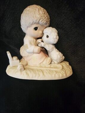 Precious Moments - Jonathan & David “He Careth For You” 1976 Figurine No Box